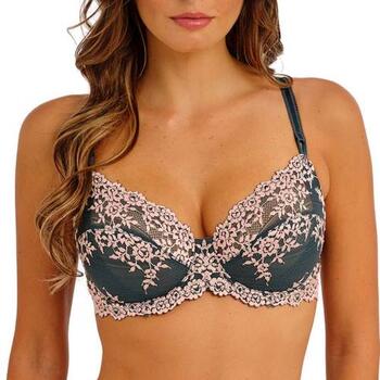 Wacoal Lingerie Embrace Lace Gris/Rose Soutien-Gorge Rembourré