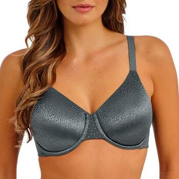 Wacoal Lingerie Back Appeal Gris Soutien-gorge sans forme