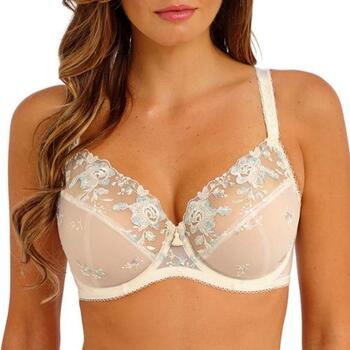 Wacoal Lingerie Rose Enchante Blanc Cassé Soutien-gorge sans forme