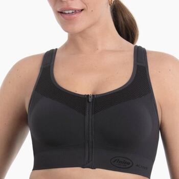 Anita Active Easy Move ZIP Noir Soutien-Gorge de Sport