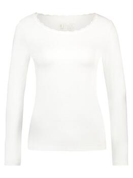 RJ Bodywear Thermo Pro Blanc Cassé Thermo T-Shirt pour Femmes