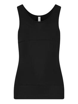 RJ Bodywear Pure Color Shape Noir Chemise pour Femmes