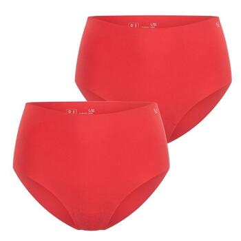 RJ Bodywear Invisible Rouge Haut Slip