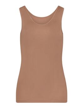 RJ Bodywear Pure Color Marron Chemise pour Femmes