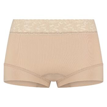 RJ Bodywear Pure Color Beige Shortie