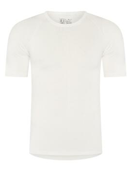 RJ Bodywear Hommes Thermo Pro Blanc Cassé Thermo T-Shirt pour Homme