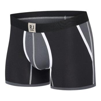 RJ Bodywear Pure Color Noir Sport Boxer