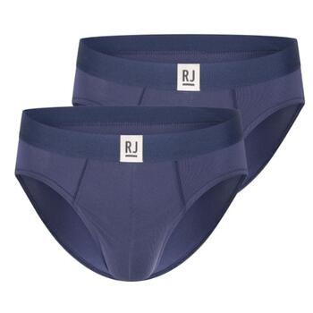 RJ Bodywear Hommes Pure Color  Bleu Marine Sport Slip