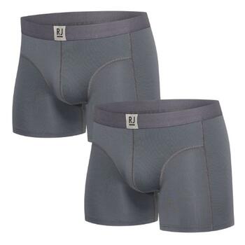 RJ Bodywear Hommes Pure Color  Gris foncé Sport Boxer