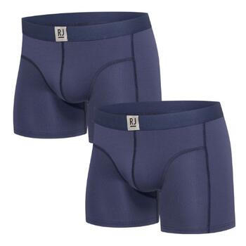 RJ Bodywear Hommes Pure Color  Bleu Marine Sport Boxer