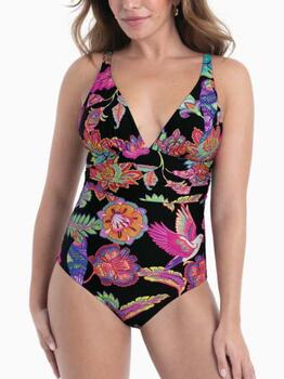 Maillots de bain Rosa Faia Ophelia Noir/Print Maillot de Bain