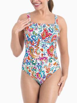 Anita Care Calvià Blanc/Print Maillots de bain prothétique