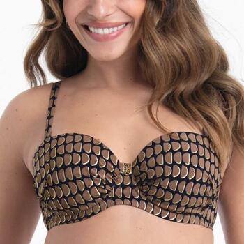 Maillots de bain Rosa Faia Cosima Noir Haut de Bikini Préformé