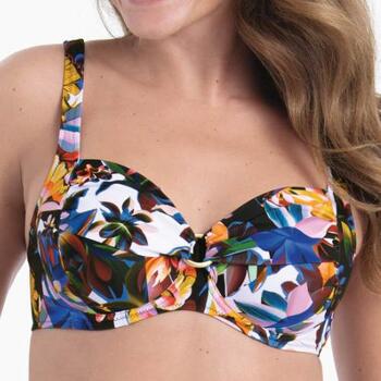 Maillots de bain Anita Elna Noir/Print Haut de Bikini Préformé