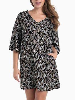 Maillots de bain Anita Garda Noir/Or Tunique