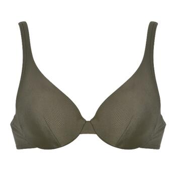 Naturana Badmode Dames Vert Olive Haut de Bikini Préformé