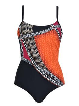 Naturana Badmode Dames Orange Maillot de Bain