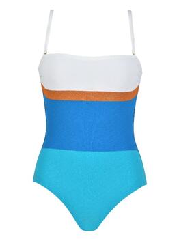 Naturana Badmode Dames Turquoise Maillot de Bain