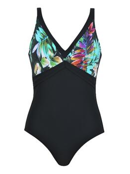 Naturana Badmode Dames Bleu Maillot de Bain