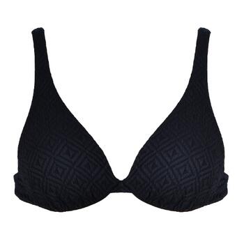Naturana Badmode Dames Noir Haut de Bikini Préformé