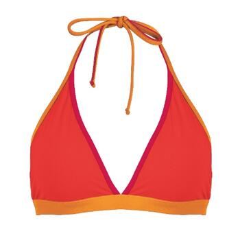 Naturana Badmode Dames Rouge Haut de Bikini Préformé