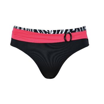 Naturana Badmode Dames Noir/Blanc Slip de Bikini