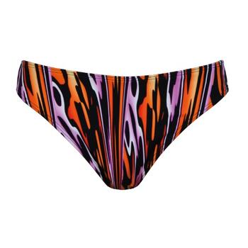 Naturana Badmode Dames Noir/Multicolore Slip de Bikini