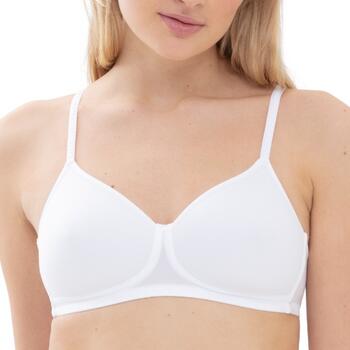 Mey Joan Blanc Soutien-Gorge sans Armatures en Dentelle