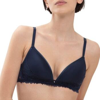 Mey Lingerie Luxurious Bleu Marine Soutien-Gorge sans Armatures en Dentelle