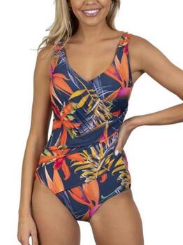 Bomain Bali Bleu Marine/Print Maillot de Bain