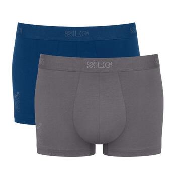 Sloggi Men SLG Base Gris/Bleu Trunk