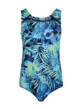 Mila Blue Lagoon Bleu/Lime Maillot de Bain