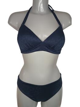 Bomain Palma Bleu Marine/Print Set