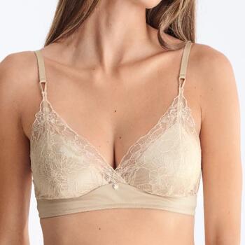 Lisca Destiny Crème Soutien-Gorge sans Armatures en Dentelle