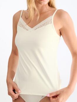 Lisca Opal Crème Top Spaghetti