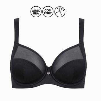 Lisca Tina Noir Soutien-gorge sans forme