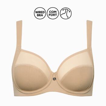 Lisca Tina Beige Soutien-gorge sans forme