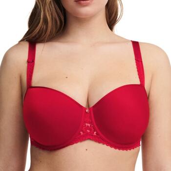 Chantelle Every Curve Rouge Soutien-Gorge Rembourré