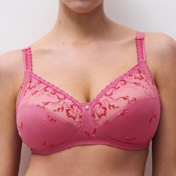 Chantelle Every Curve Rose Soutien-Gorge sans Armatures en Dentelle