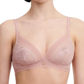Chantelle True Lace Poudre Soutien-Gorge sans Armatures en Dentelle