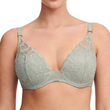 Chantelle Fleurs Vert Soutien-Gorge Rembourré