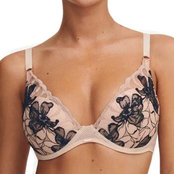 Chantelle Fleurs Signature Beige Soutien-Gorge Rembourré