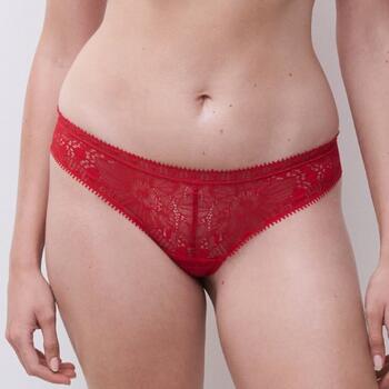 Chantelle Day to Night Poppy Red Culotte String