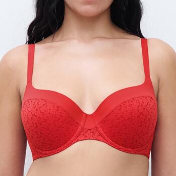 Chantelle Norah Rouge Soutien-Gorge Rembourré
