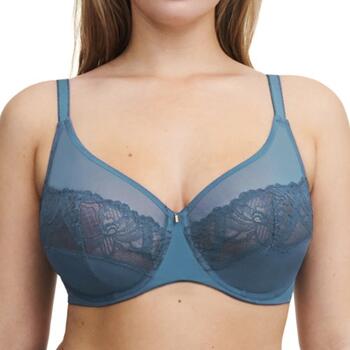 Chantelle Orangerie Dream Jeans Bleu Soutien-gorge sans forme