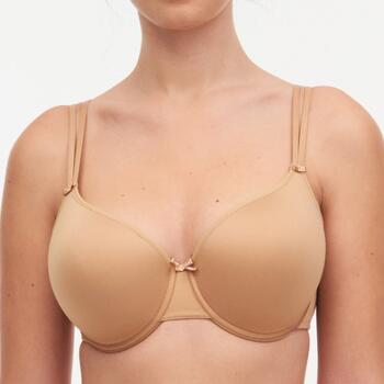 Chantelle Basic Invisible Marron Soutien-Gorge Rembourré