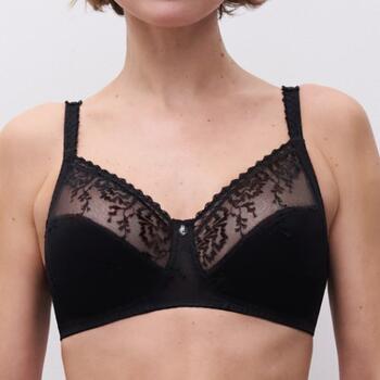 Chantelle Every Curve Noir Soutien-Gorge sans Armatures en Dentelle