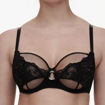 Chantelle Crush Noir Soutien-gorge sans forme