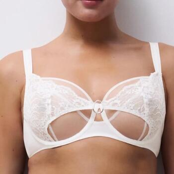 Chantelle Crush Blanc Soutien-gorge sans forme