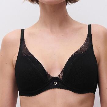 Chantelle Festivite Noir Soutien-Gorge Rembourré
